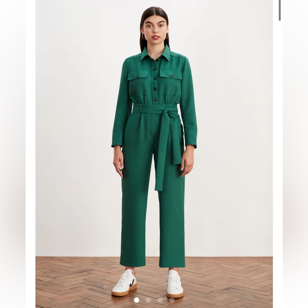 Celeste Green Tailored Jumpsuit - UK 10 / US 6 - brand new never worn